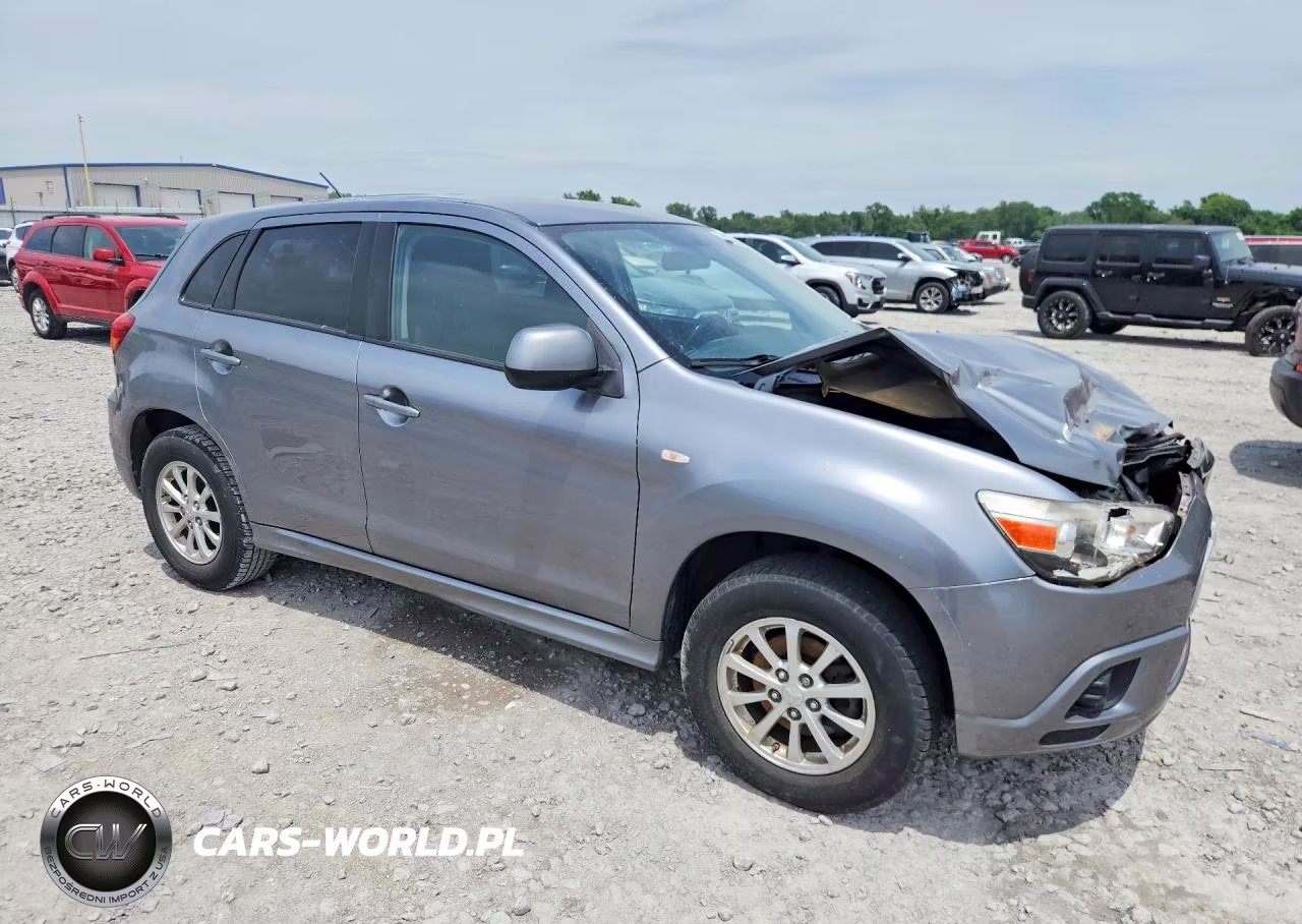 2012 Mitsubishi Outlander Sport Es VIN:JA4AP3AU9CZ001855 - 4