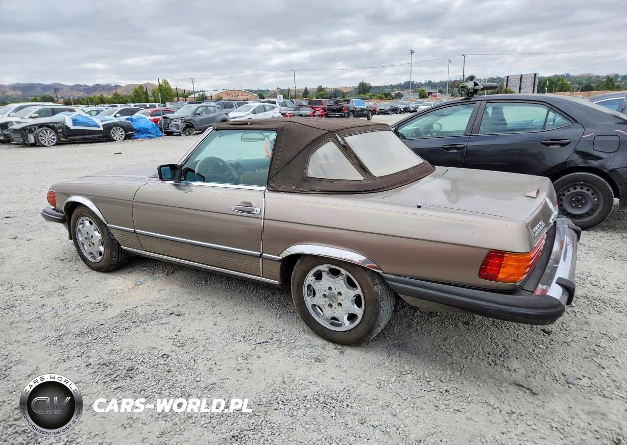 1989 Mercedes-Benz 560 Sl VIN:WDBBA48D5KA102605 - 2