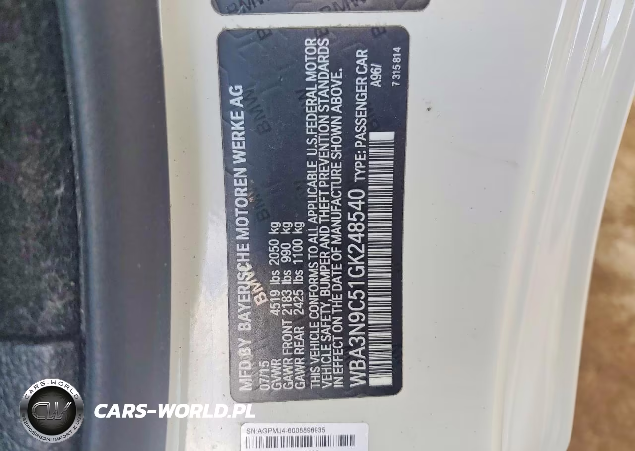 2016 BMW 428 Xi VIN:WBA3N9C51GK248540 - 12