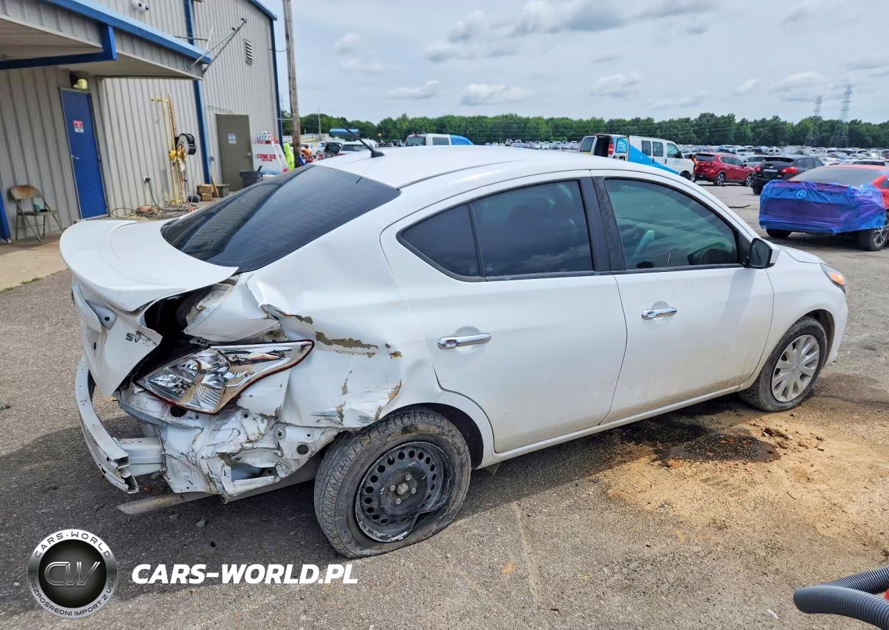 2019 Nissan Versa Sv VIN:3N1CN7AP5KL860231 - 3