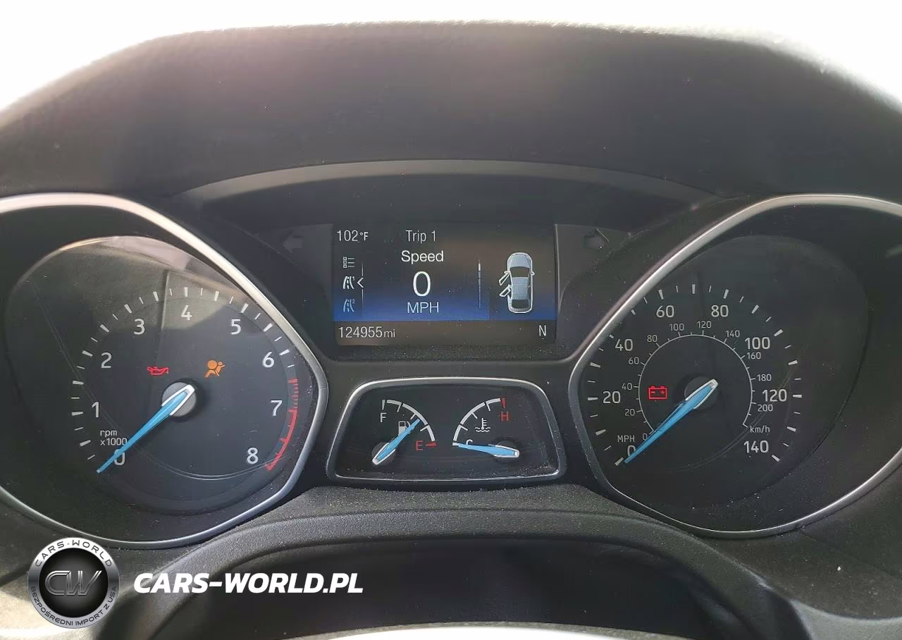 2016 Ford Focus Se VIN:1FADP3F2XGL306158 - 9