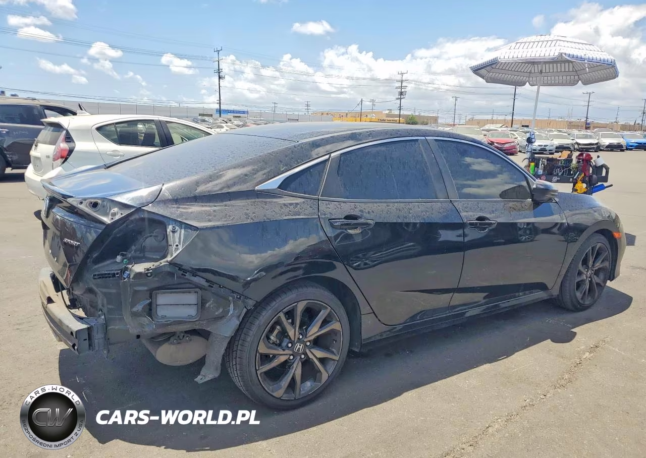 2019 Honda Civic Sport VIN:2HGFC2F83KH504567 - 3