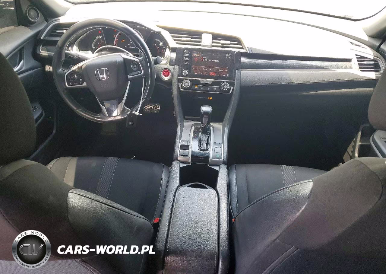 2019 Honda Civic Sport VIN:2HGFC2F83KH504567 - 8