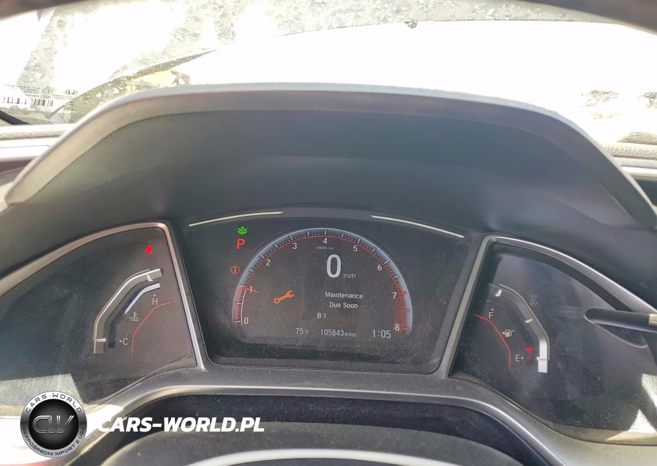 2019 Honda Civic Sport VIN:2HGFC2F83KH504567 - 9