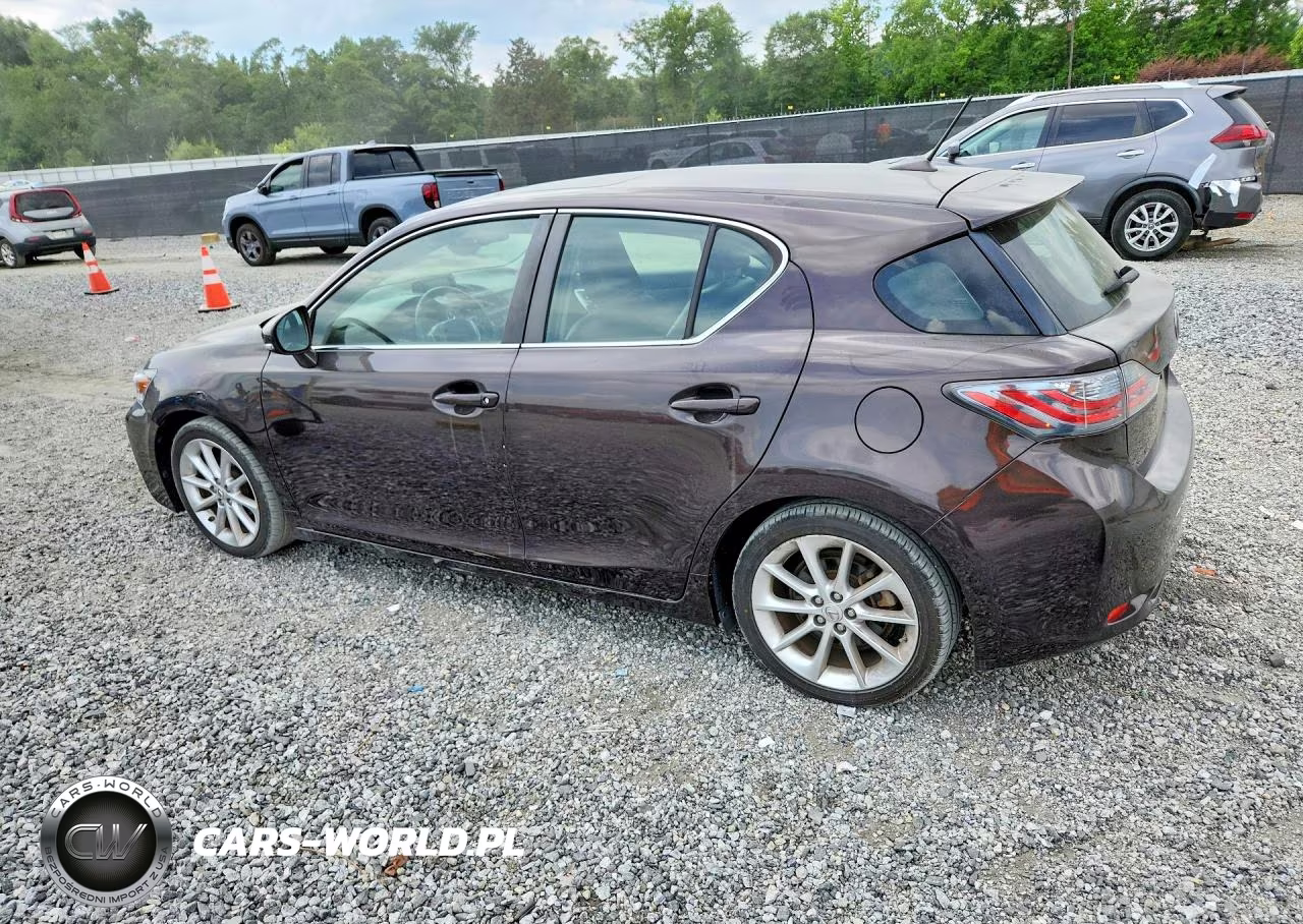 LEXUS CT 200 VIN:JTHKD5BH6C2096446 - 2