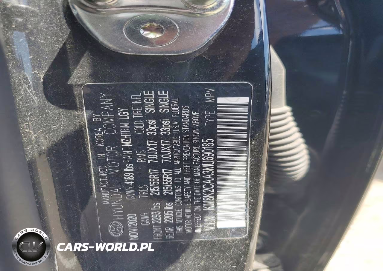 2021 Hyundai Kona Sel VIN:KM8K2CAA3MU690185 - 13