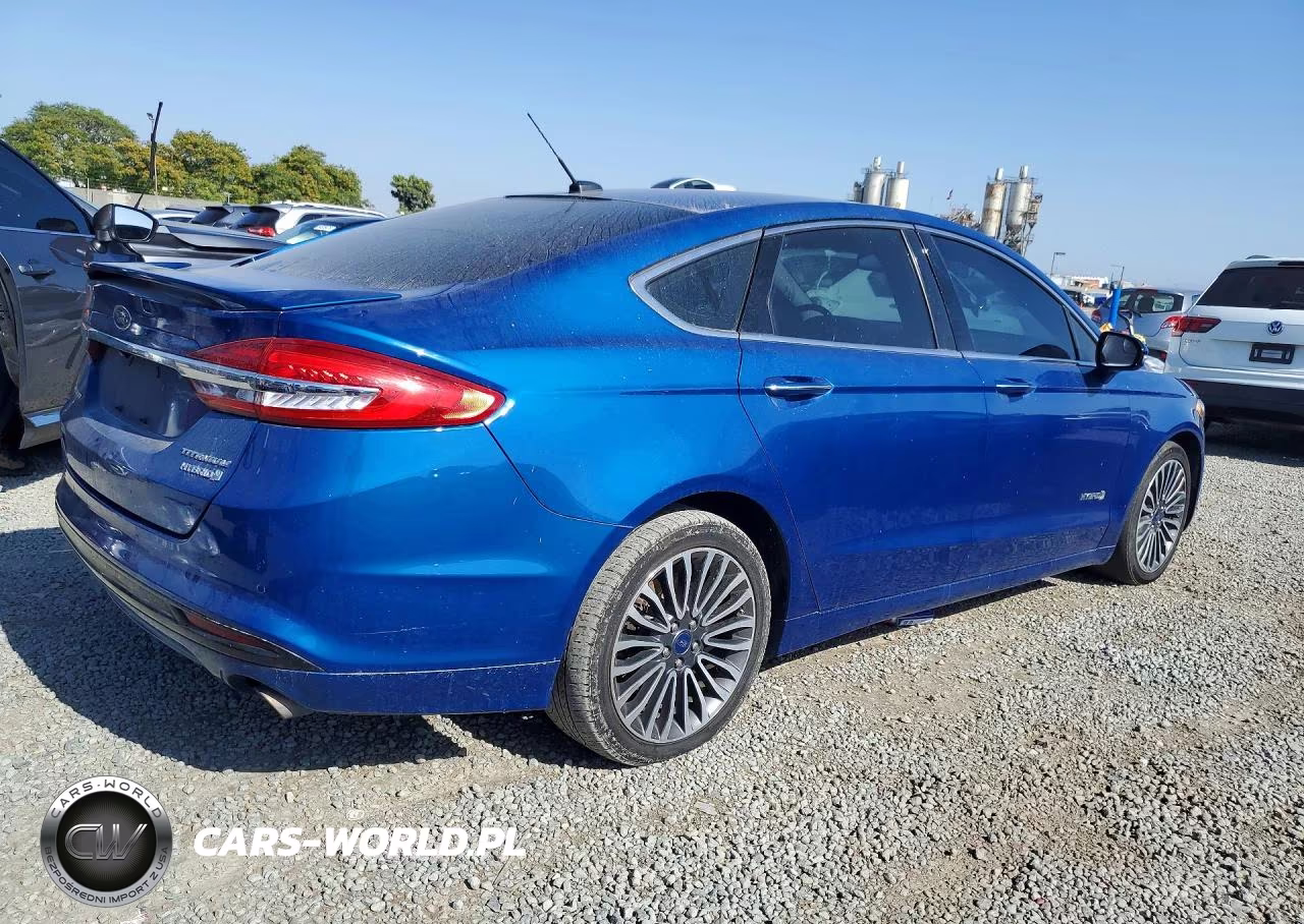 2017 Ford Fusion Titanium Hev VIN:3FA6P0RU8HR382209 - 3