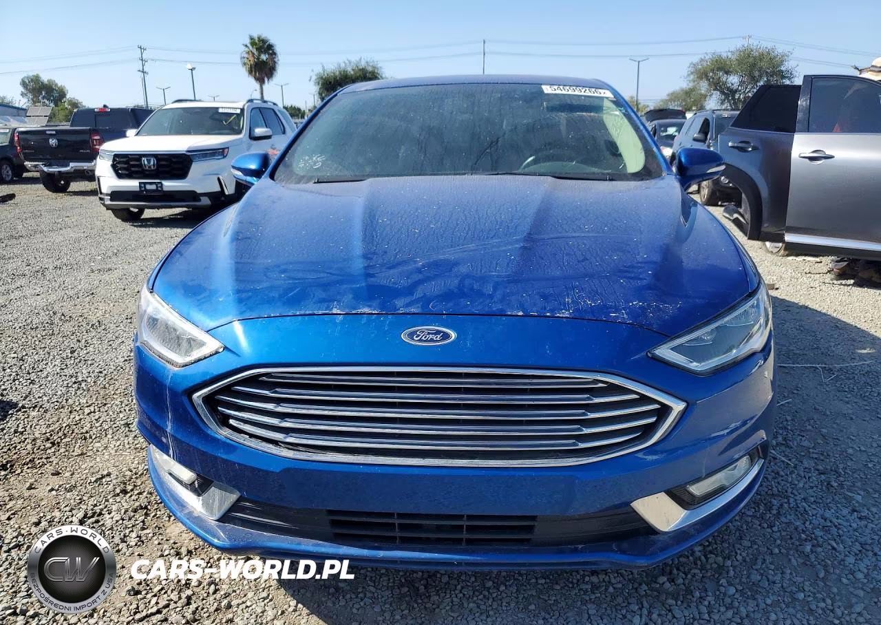 2017 Ford Fusion Titanium Hev VIN:3FA6P0RU8HR382209 - 5
