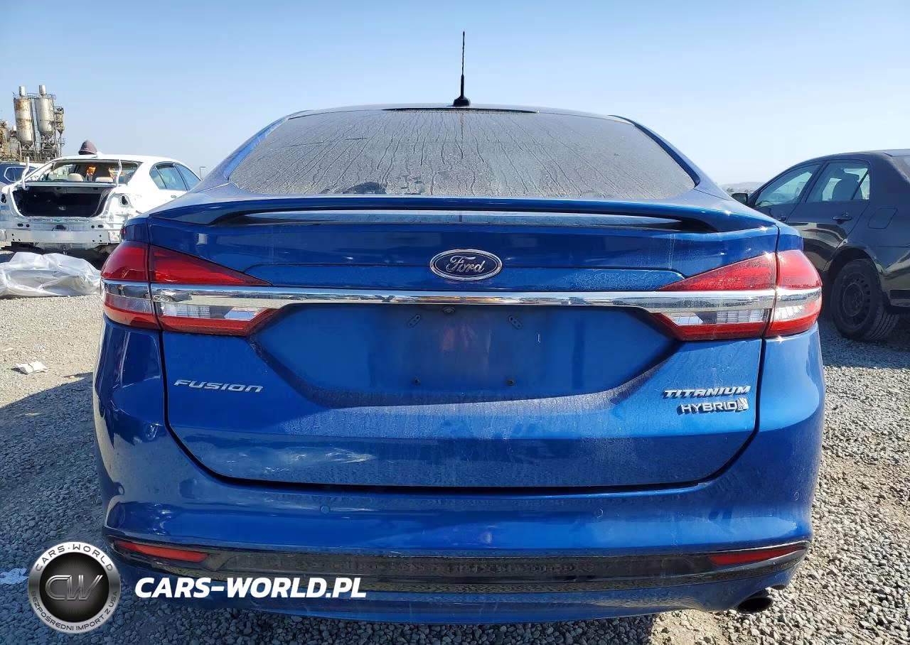2017 Ford Fusion Titanium Hev VIN:3FA6P0RU8HR382209 - 6