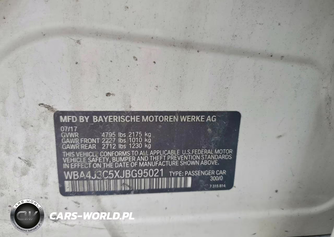 2018 BMW 430Xi Gran Coupe VIN:WBA4J3C5XJBG95021 - 13