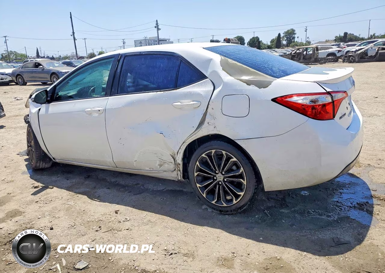 2015 Toyota Corolla S Plus VIN:5YFBURHE7FP296165 - 2