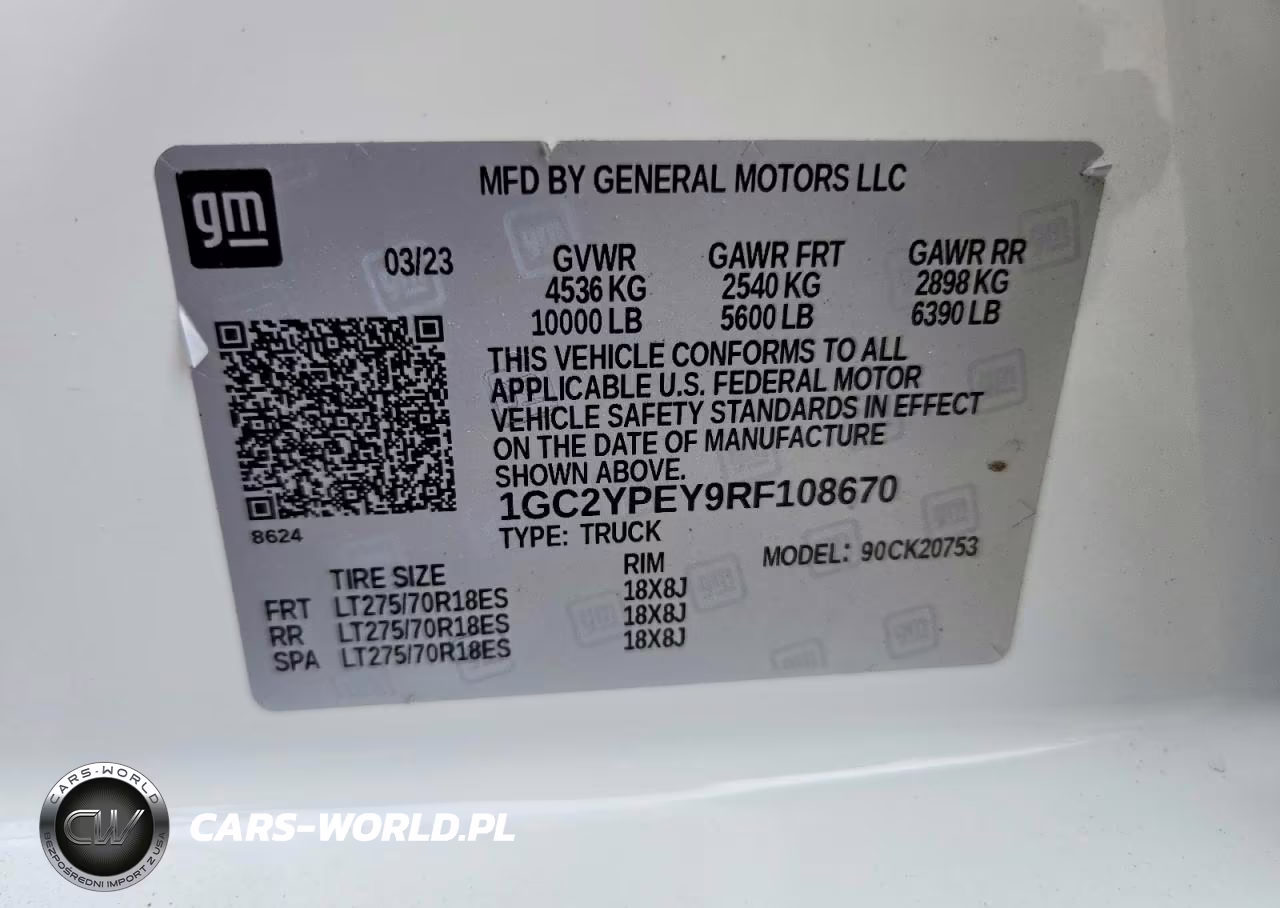 2024 Chevrolet Silverado K2500 Heavy Duty Ltz VIN:1GC2YPEY9RF108670 - 12