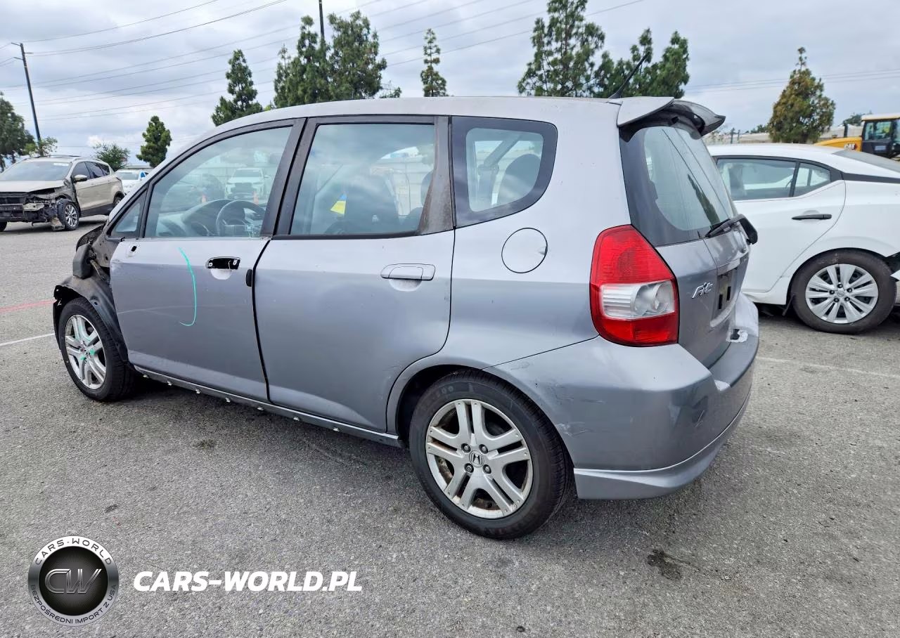2007 Honda Fit S VIN:JHMGD38657S043274 - 2