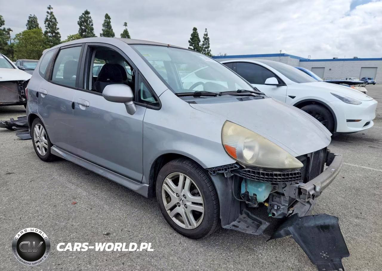 2007 Honda Fit S VIN:JHMGD38657S043274 - 4