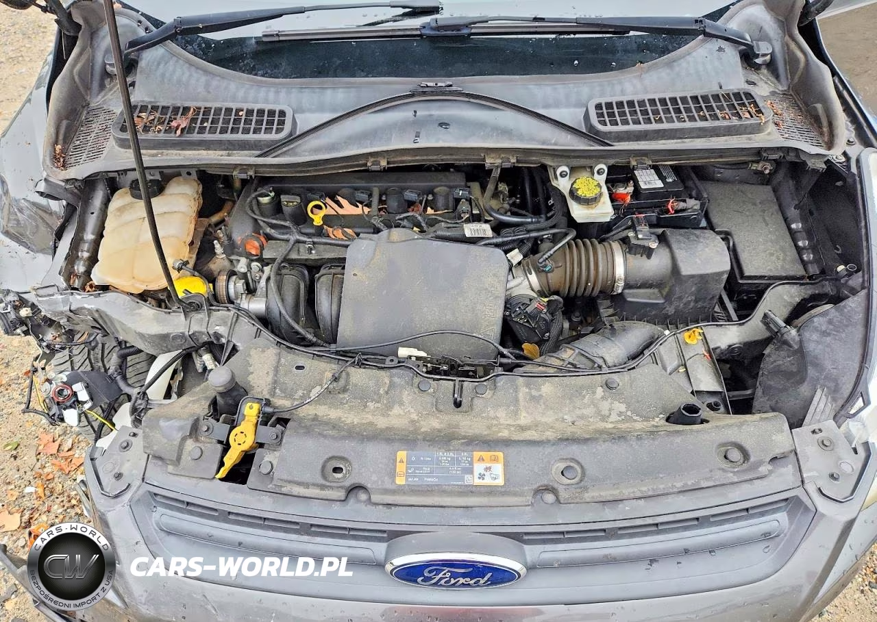 2016 Ford Escape S VIN:1FMCU0F74GUA55376 - 12