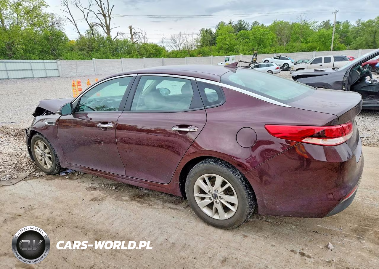 2017 Kia Optima Lx VIN:5XXGT4L3XHG156687 - 2