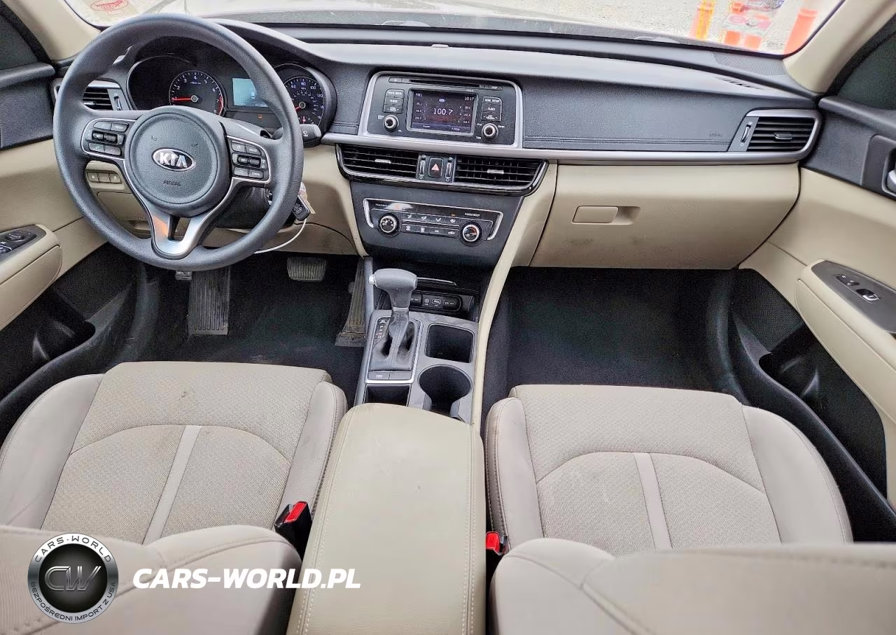 2017 Kia Optima Lx VIN:5XXGT4L3XHG156687 - 8
