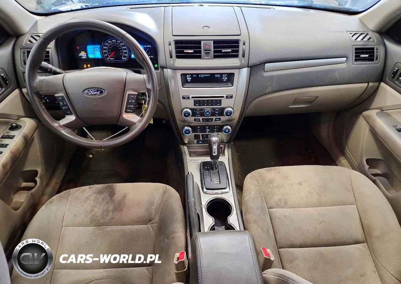 2012 Ford Fusion Hybrid VIN:3FADP0L37CR325869 - 8