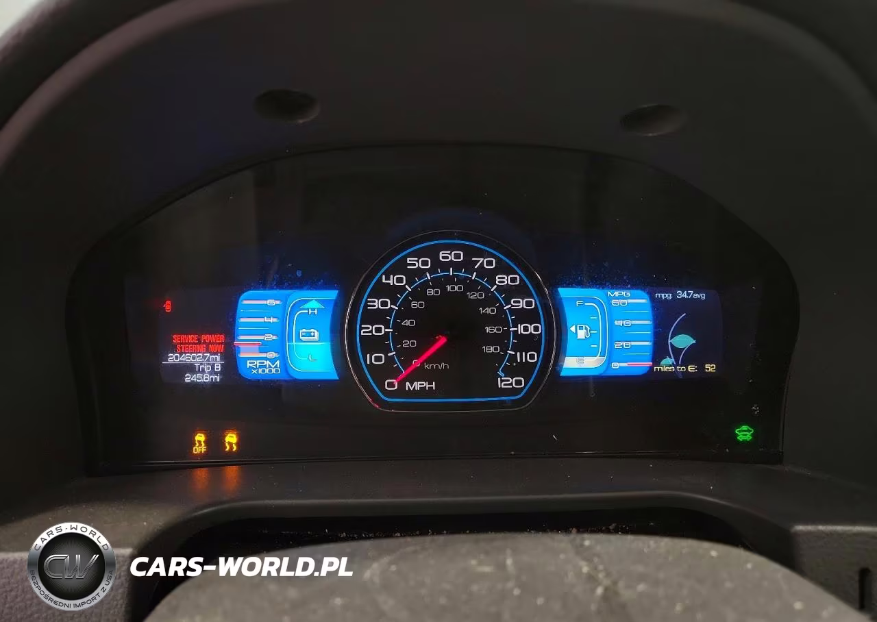 2012 Ford Fusion Hybrid VIN:3FADP0L37CR325869 - 9