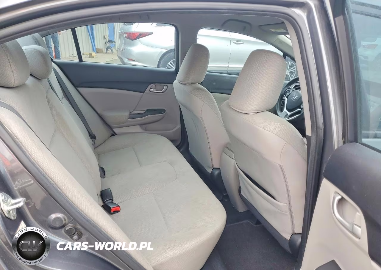 2013 Honda Civic Lx VIN:19XFB2F57DE048322 - 10