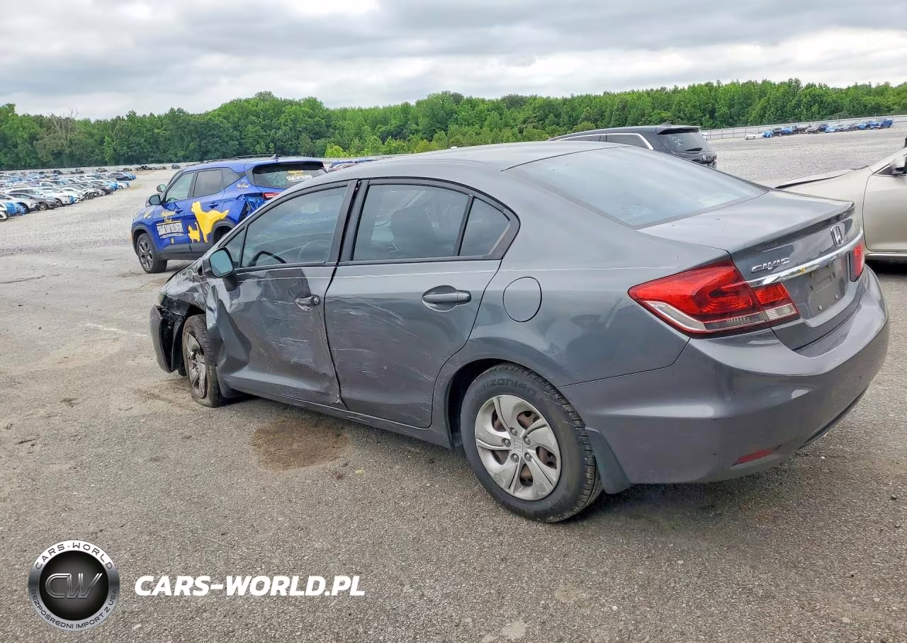 2013 Honda Civic Lx VIN:19XFB2F57DE048322 - 2