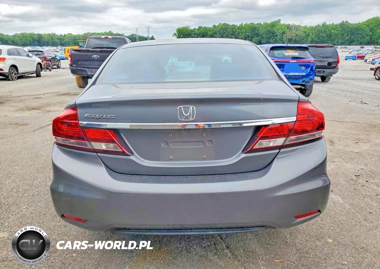 2013 Honda Civic Lx VIN:19XFB2F57DE048322 - 6