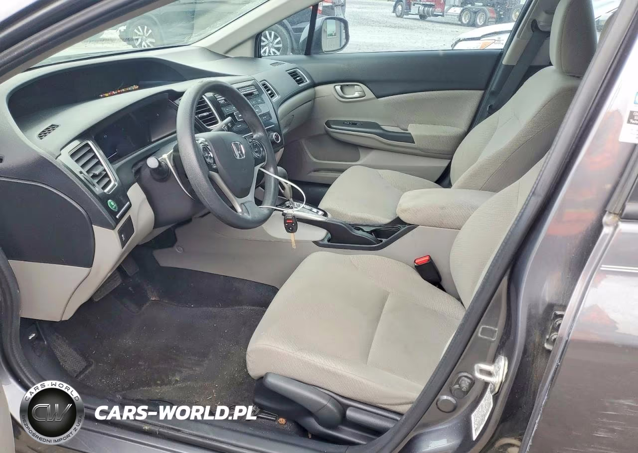 2013 Honda Civic Lx VIN:19XFB2F57DE048322 - 7