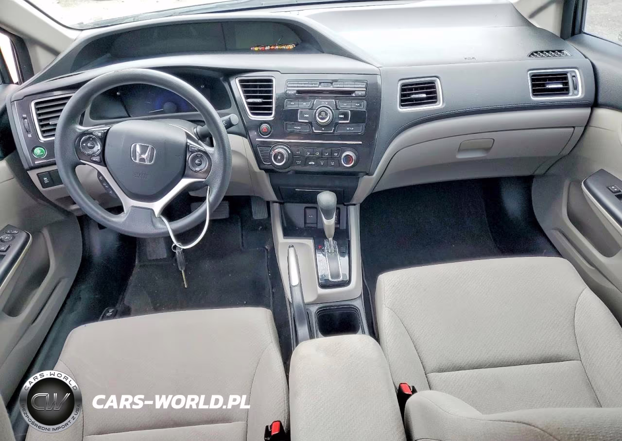 2013 Honda Civic Lx VIN:19XFB2F57DE048322 - 8