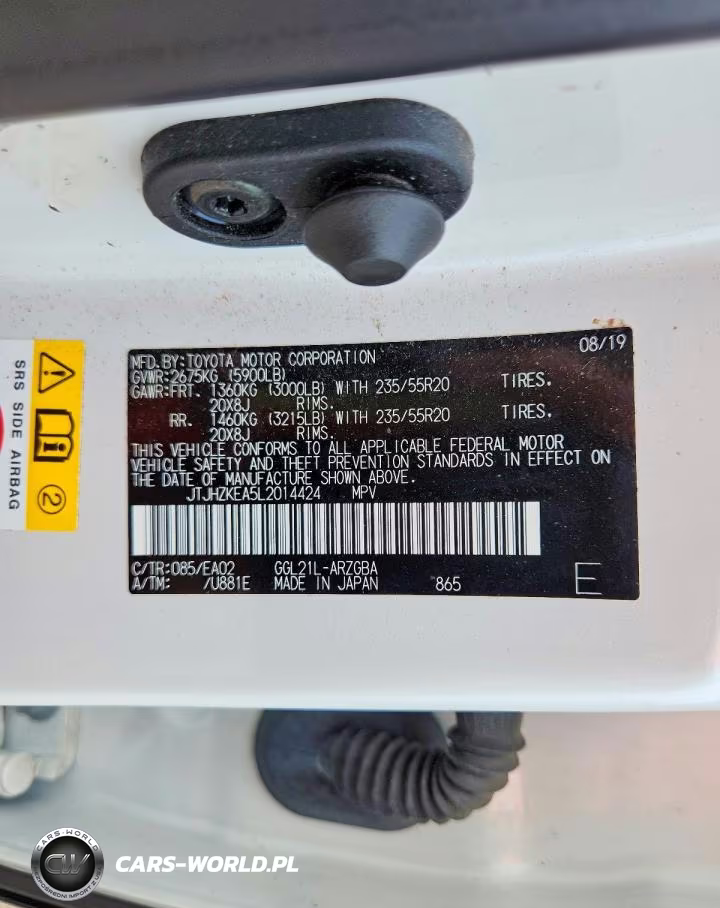 2020 Lexus Rx 350 L VIN:JTJHZKEA5L2014424 - 14