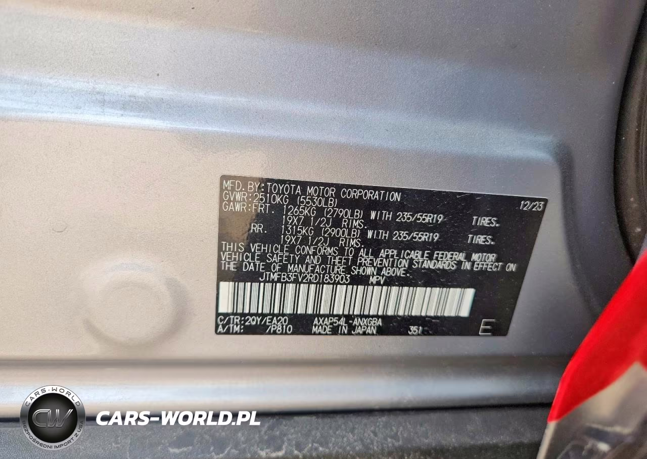 2024 Toyota Rav4 Prime Xse VIN:JTMFB3FV2RD183903 - 12