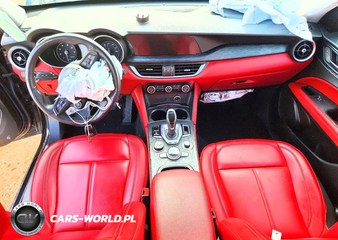 2021 Alfa Romeo Stelvio Sport VIN:ZASPAKAN0M7D00563 - 8