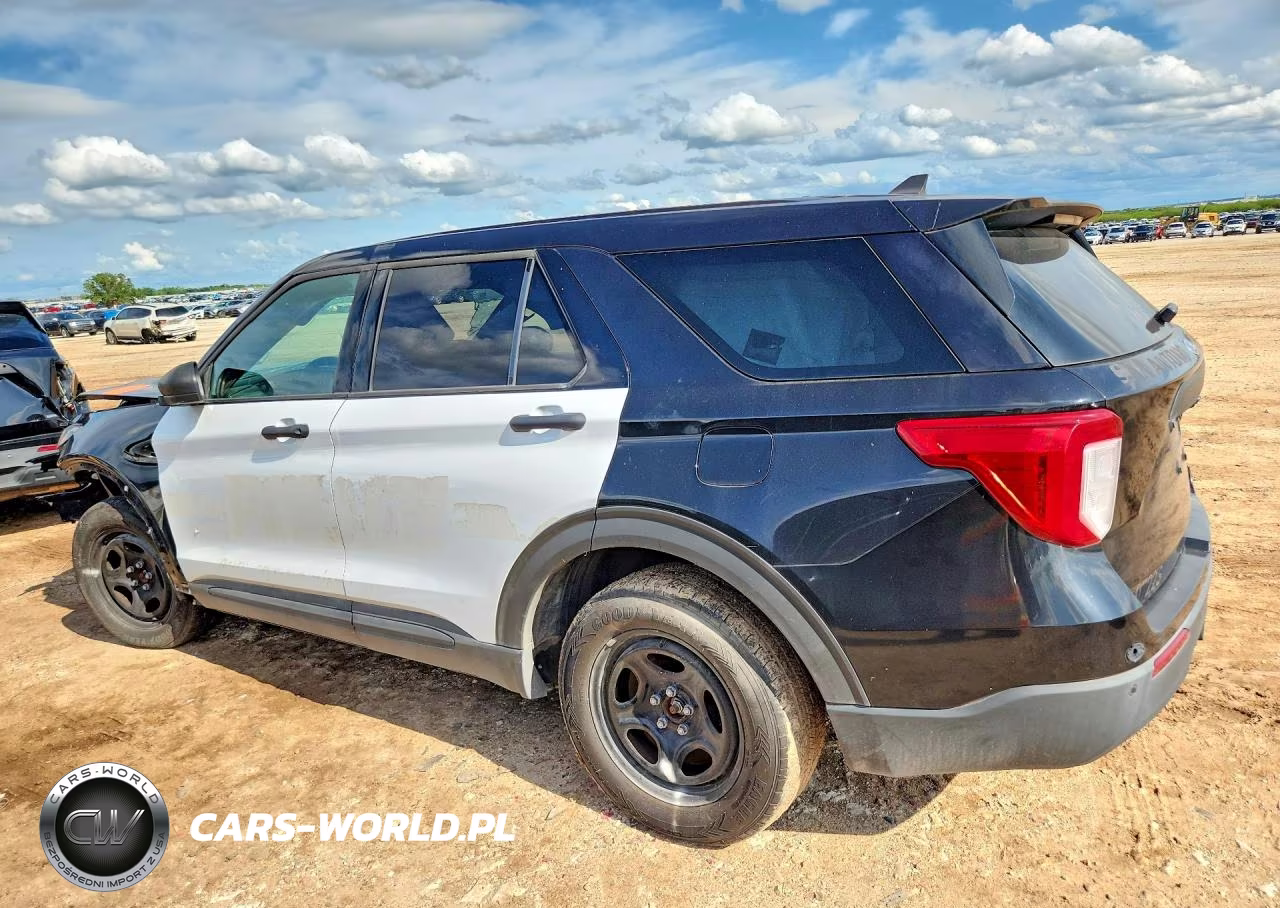 2022 Ford Explorer Police Interceptor VIN:1FM5K8AB4NGA48741 - 2
