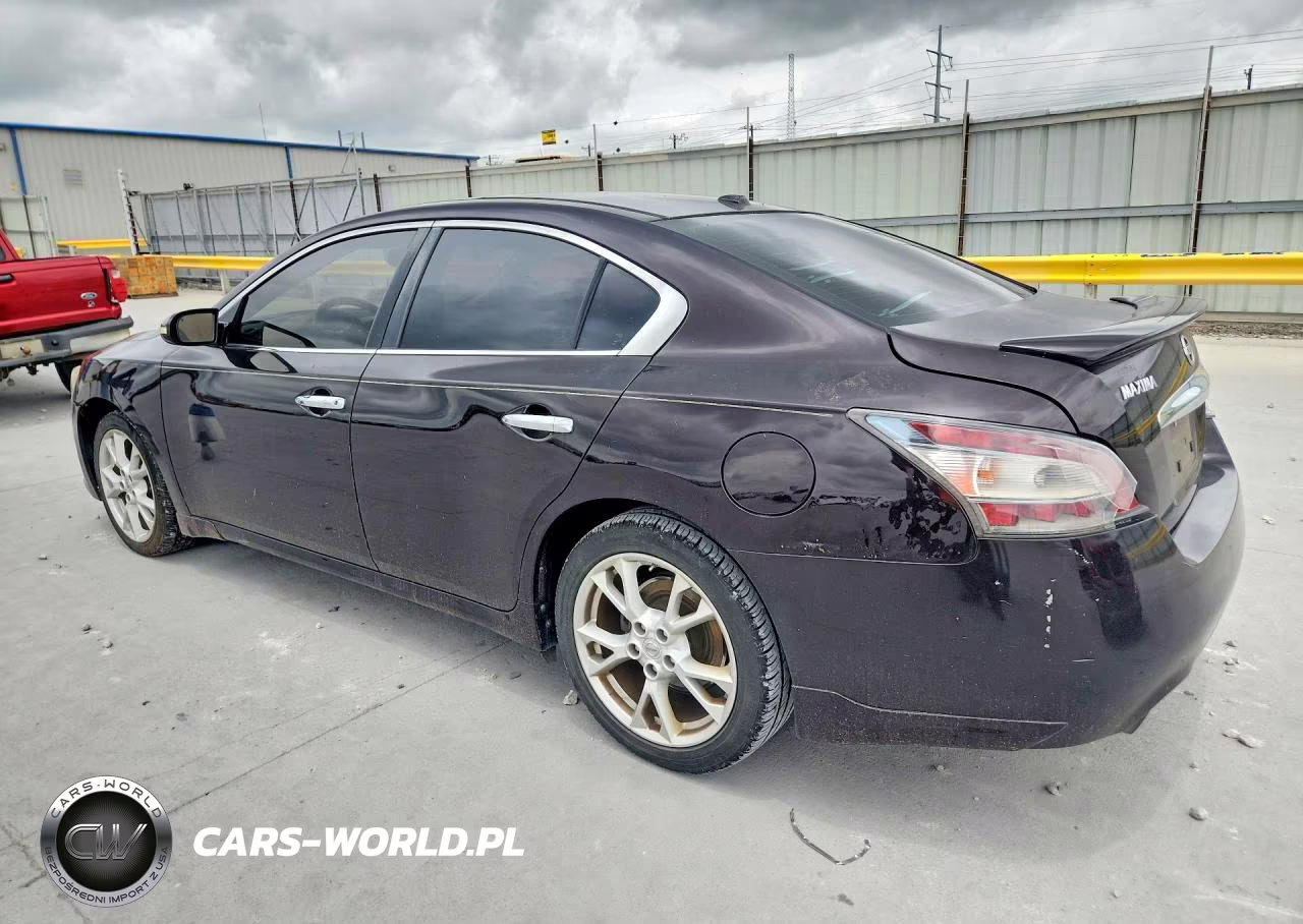 2012 Nissan Maxima 3.5 S VIN:1N4AA5AP8CC825612 - 2