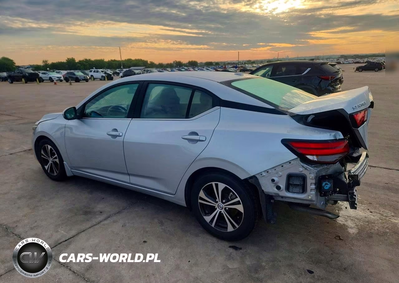 2022 Nissan Sentra Sv VIN:3N1AB8CV3NY209155 - 2