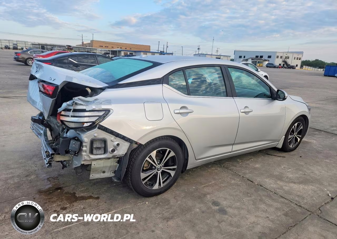 2022 Nissan Sentra Sv VIN:3N1AB8CV3NY209155 - 3