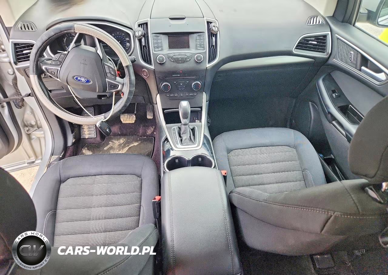 2017 Ford Edge Sel VIN:2FMPK4J91HBB25088 - 8