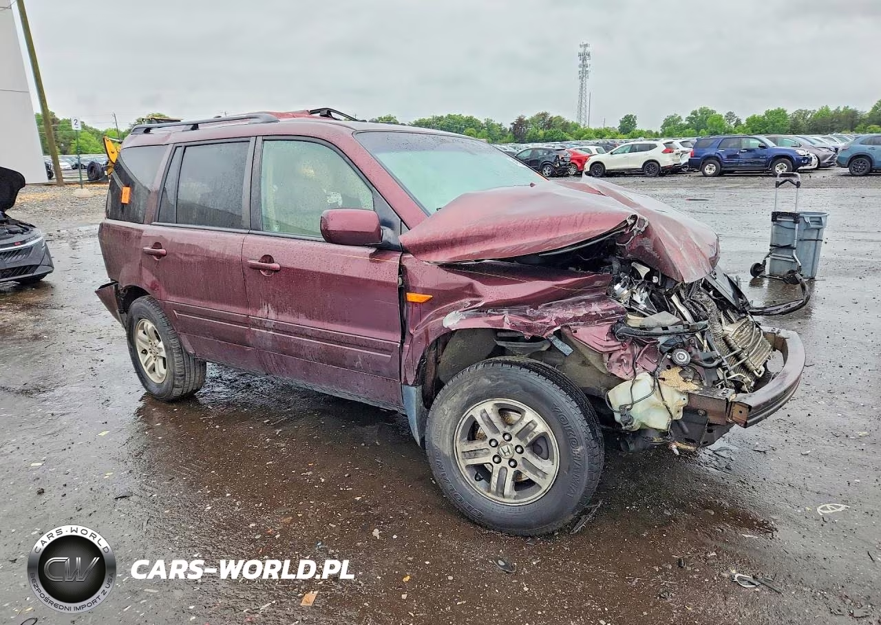 2007 Honda Pilot Exl VIN:5FNYF186X7B012412 - 4