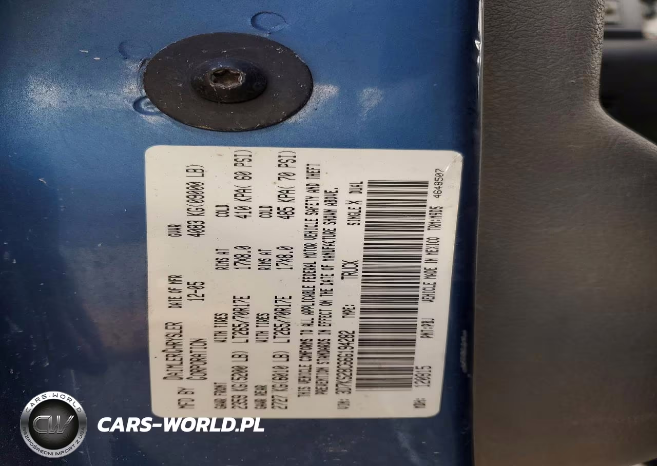 2006 Dodge Ram 2500 St VIN:3D7KS28C66G194282 - 12