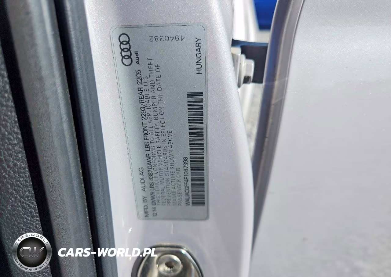 2015 Audi A3 Premium VIN:WAUACGFF4F1087398 - 12