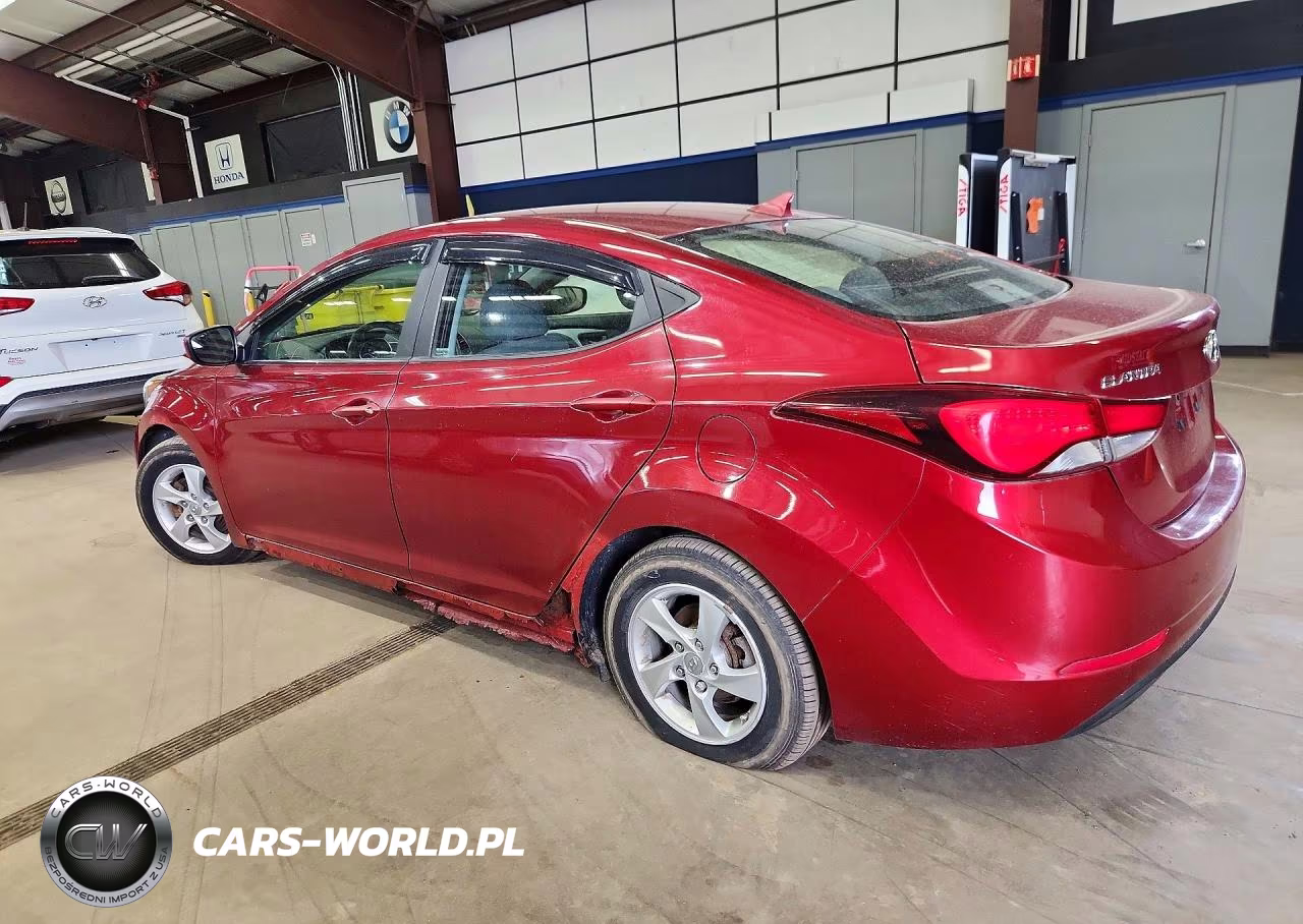 2014 Hyundai Elantra Se VIN:5NPDH4AE0EH467943 - 2