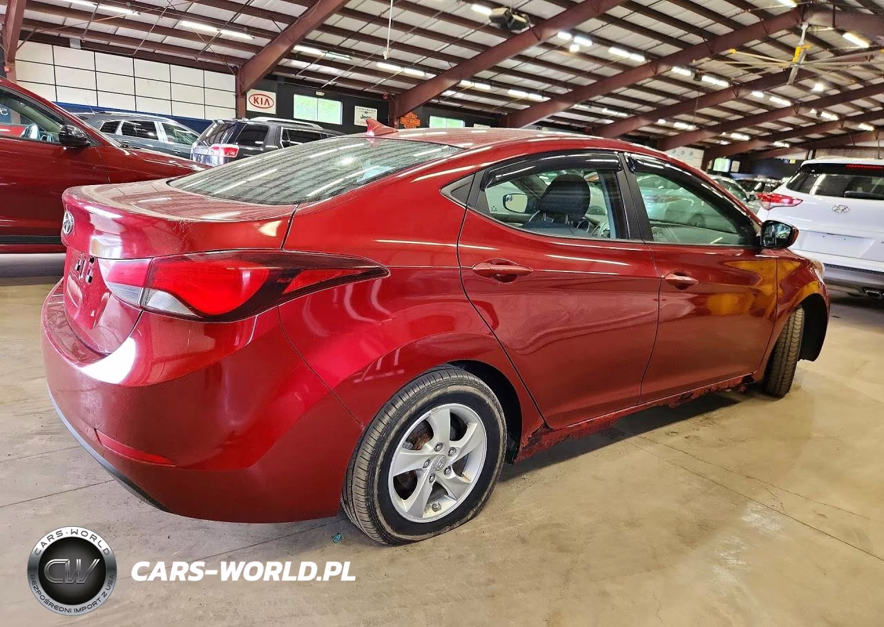 2014 Hyundai Elantra Se VIN:5NPDH4AE0EH467943 - 3