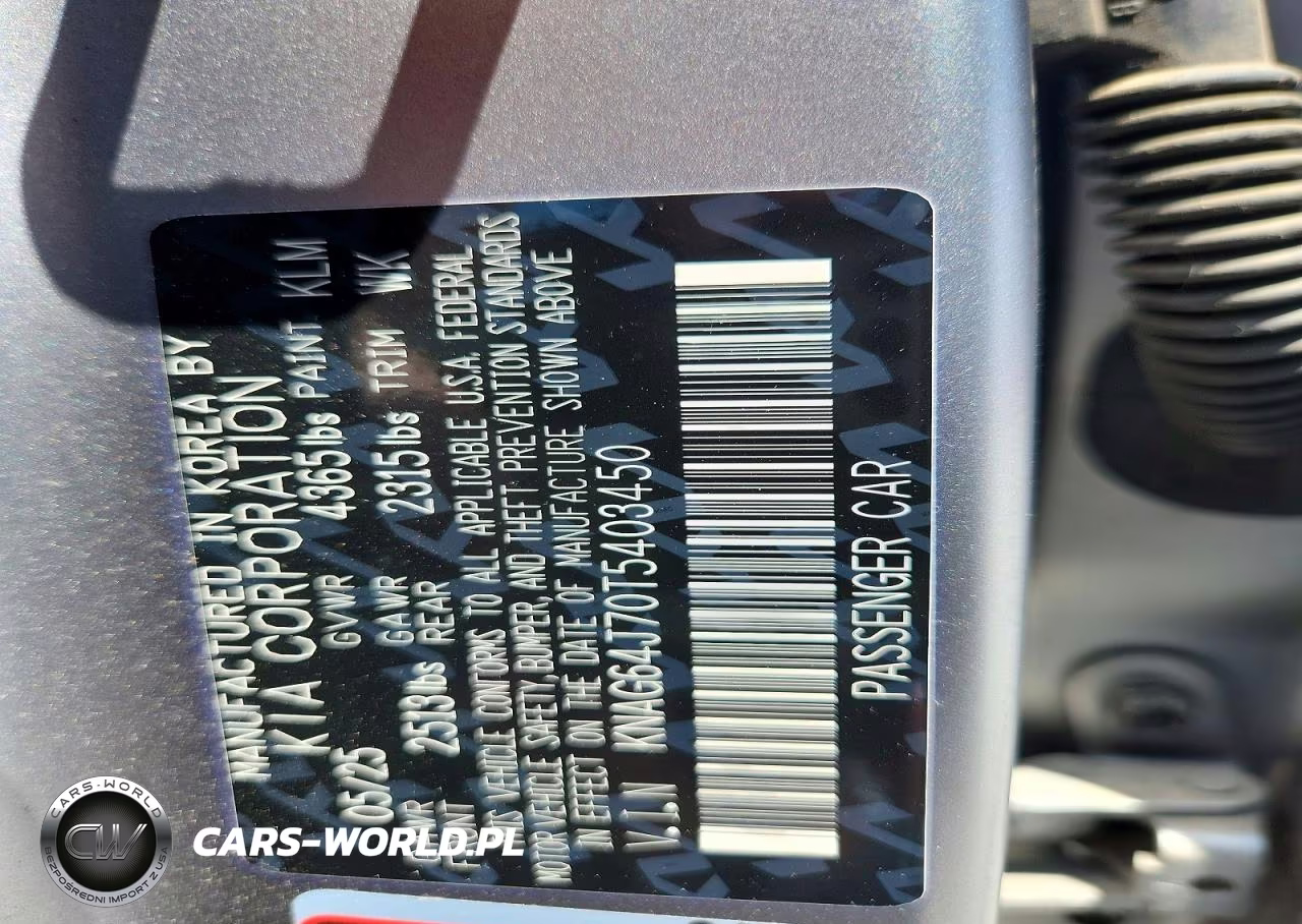 2026 Kia K5 Gt Line VIN:KNAG64J70T5403450 - 13