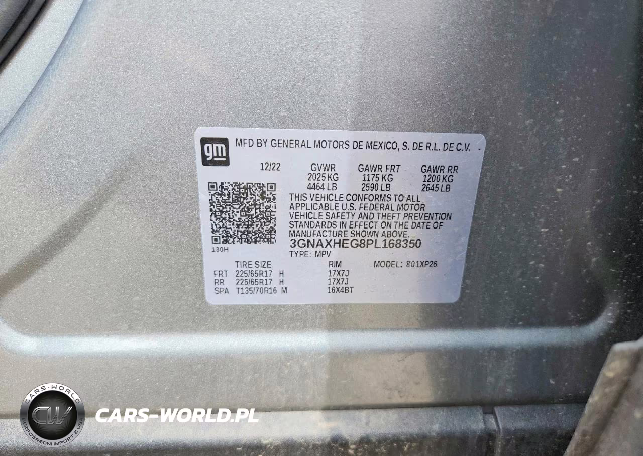 2023 Chevrolet Equinox Ls VIN:3GNAXHEG8PL168350 - 13