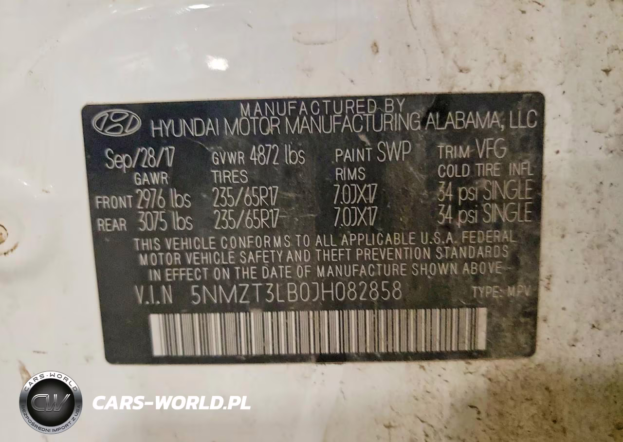 2018 Hyundai Santa Fe Sport 2.4L VIN:5NMZT3LB0JH082858 - 13