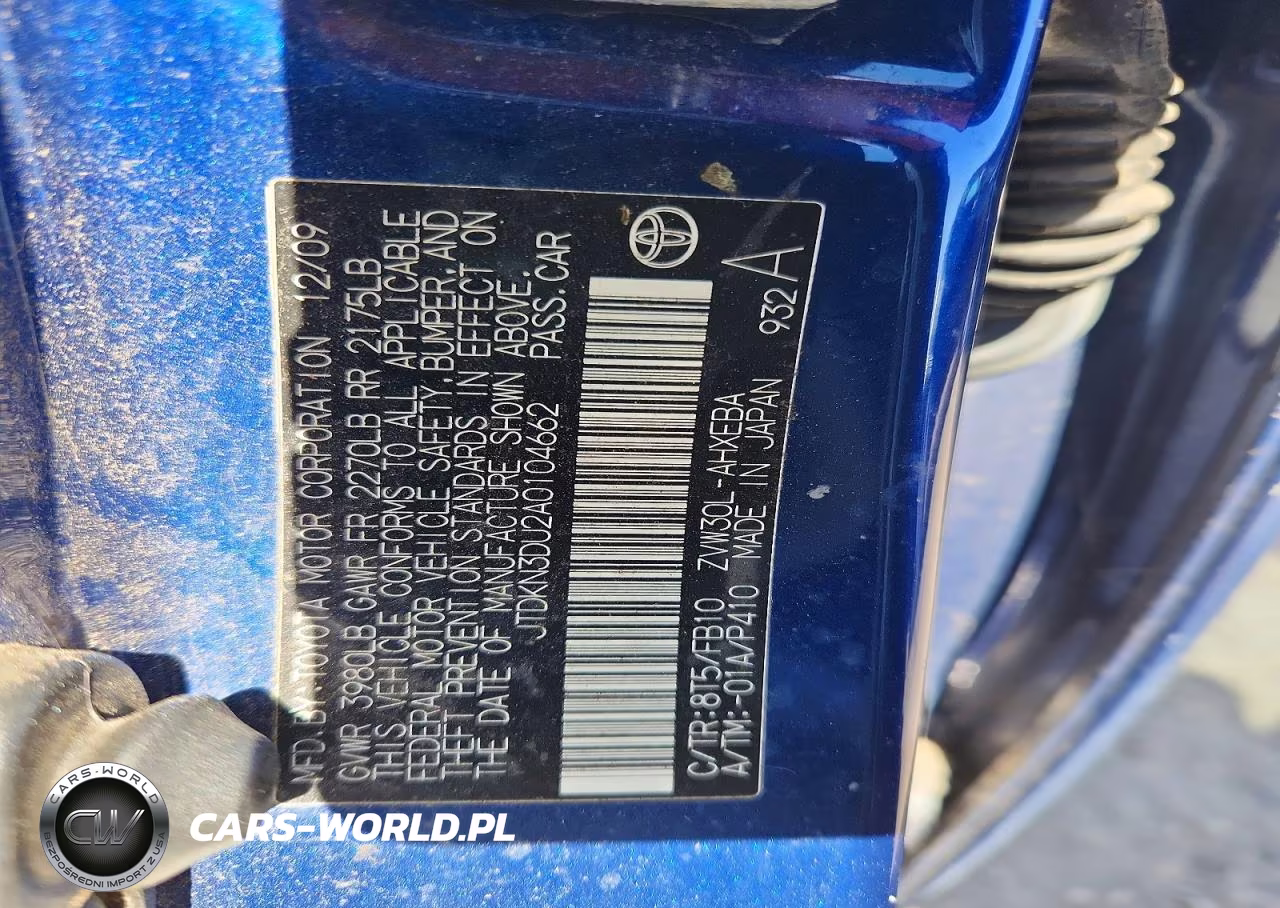 2010 Toyota Prius Iii VIN:JTDKN3DU2A0104662 - 12