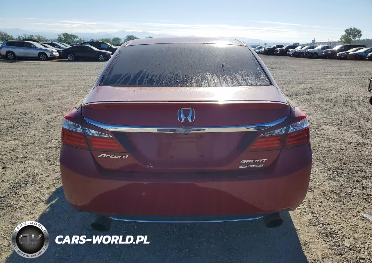 2017 Honda Accord Sport Special Edition VIN:1HGCR2F17HA177005 - 6