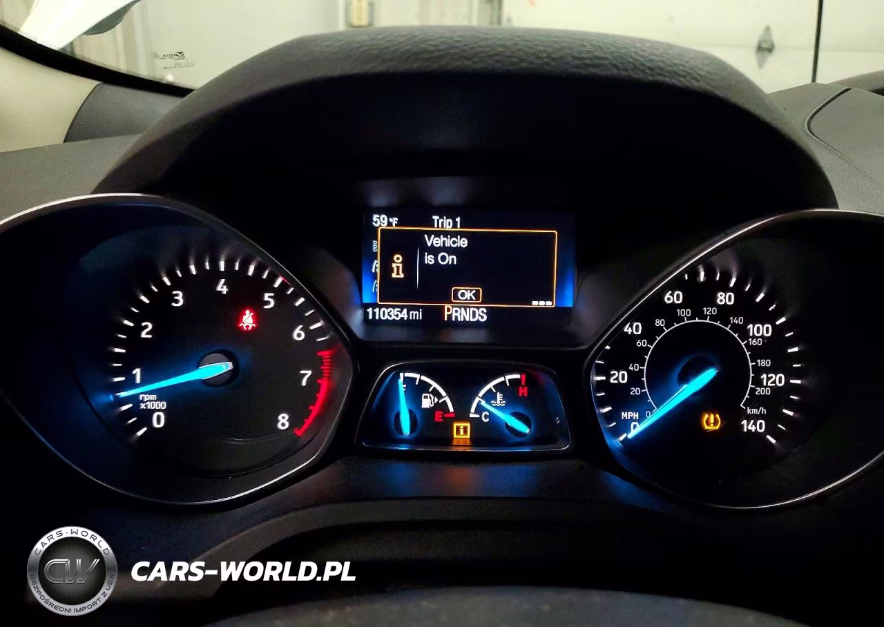 2018 Ford Escape S VIN:1FMCU0F73JUC19787 - 9