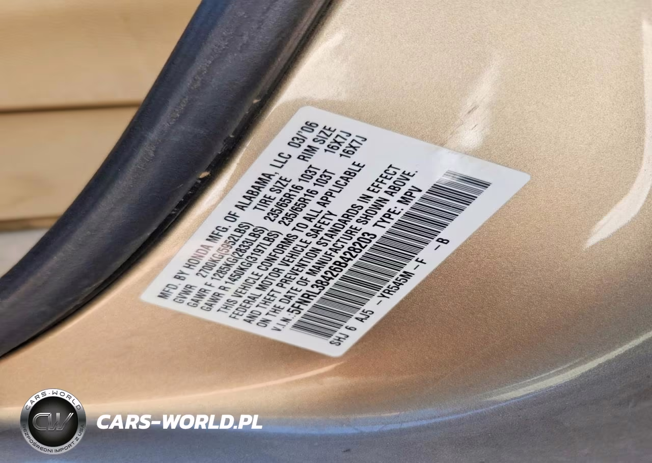 2006 Honda Odyssey Ex VIN:5FNRL38426B428203 - 14