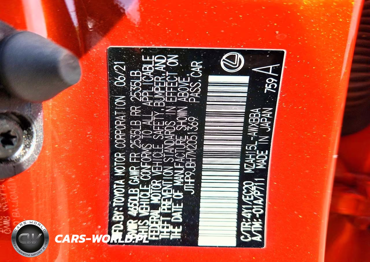 2021 Lexus Ux 250H VIN:JTHP9JBH7M2051369 - 12