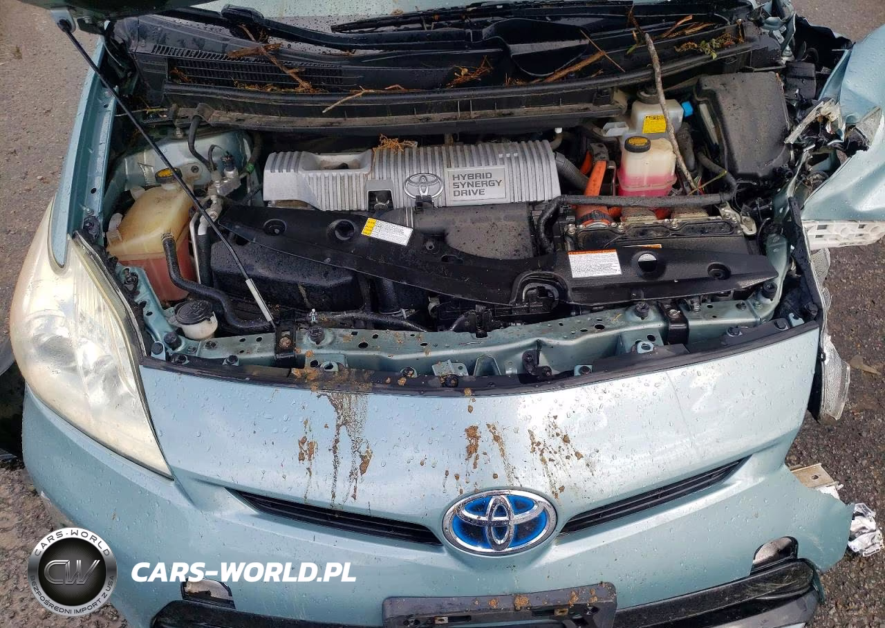 2013 Toyota Prius Two VIN:JTDKN3DU9D1631919 - 11
